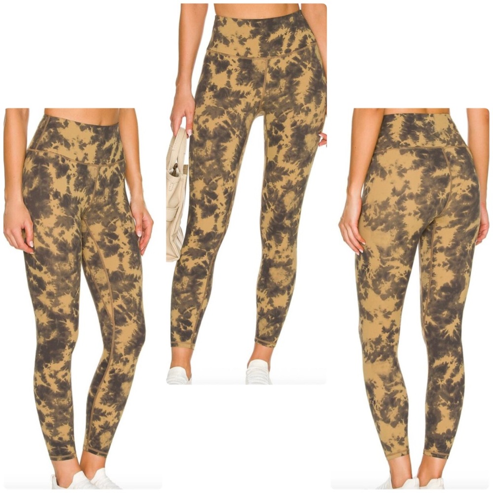💥PRICE DROP💥 "Let's Go" Pocket Legging - Flaxen Tie-Dye